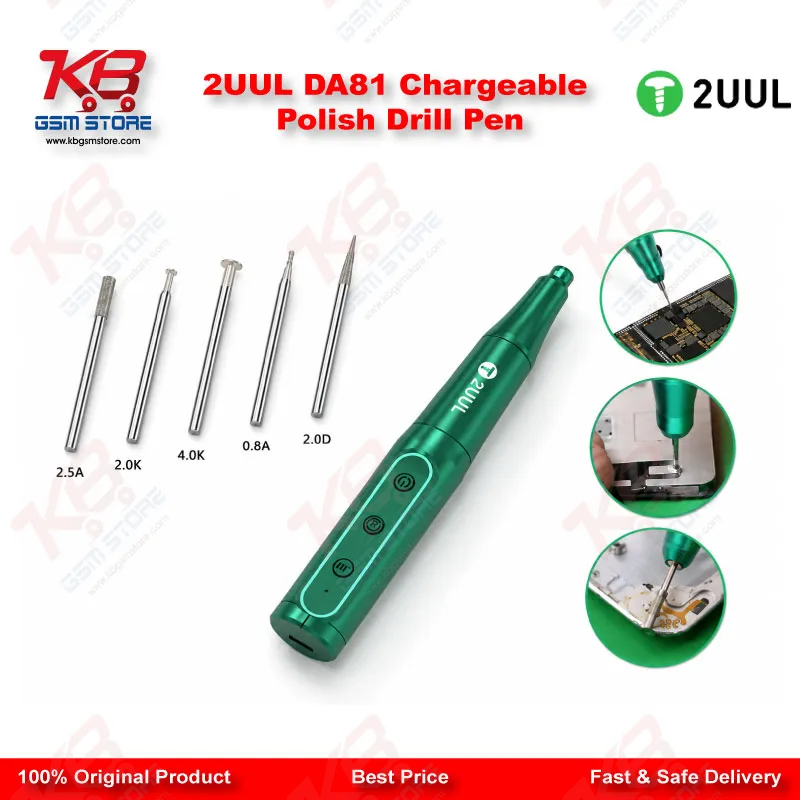 2UUL DA81 Chargeable Polish Drill Pen