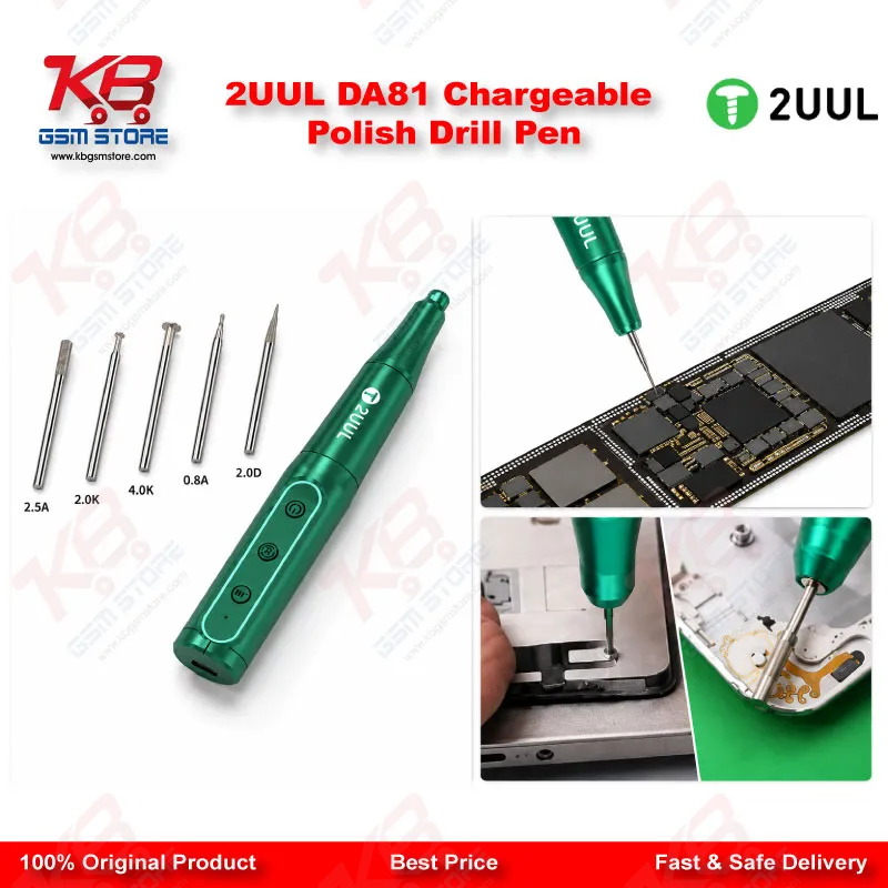 2UUL DA81 Chargeable Polish Drill Pen