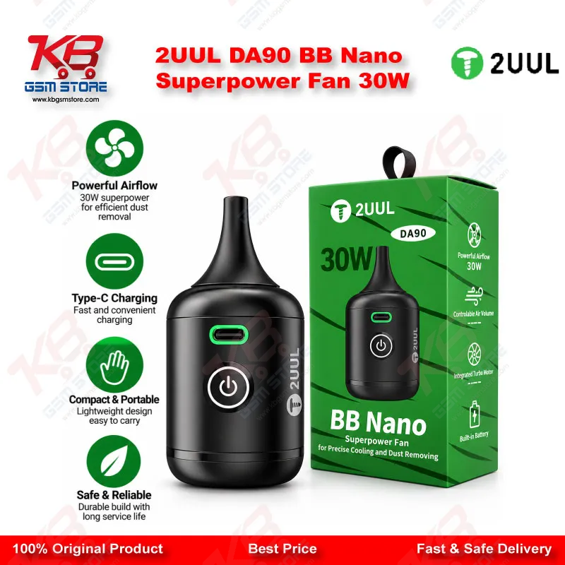 2UUL DA90 BB Nano Superpower Fan 30W