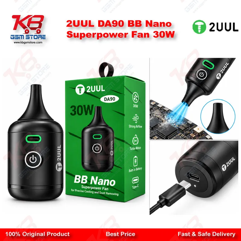 2UUL DA90 BB Nano Superpower Fan 30W