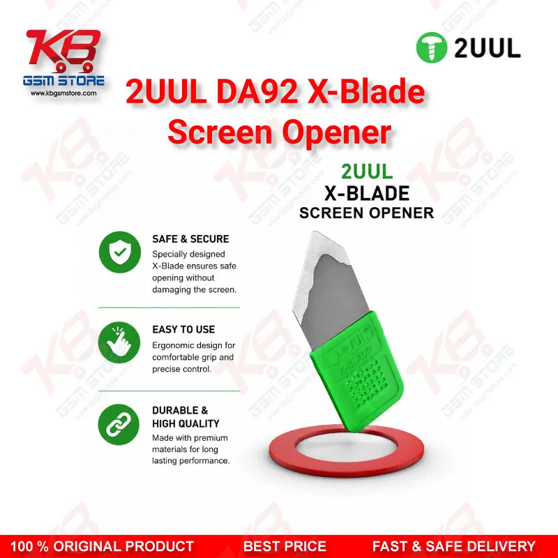 2UUL DA92 X-Blade Screen Opener – Square Head Precision Disassembly Tool