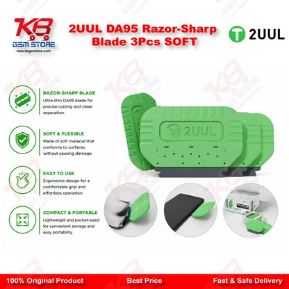 2UUL DA95 Razor-Sharp Blade 3Pcs SOFT