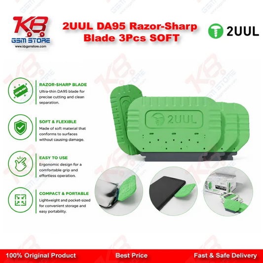 2UUL DA95 Razor-Sharp Blade 3Pcs SOFT