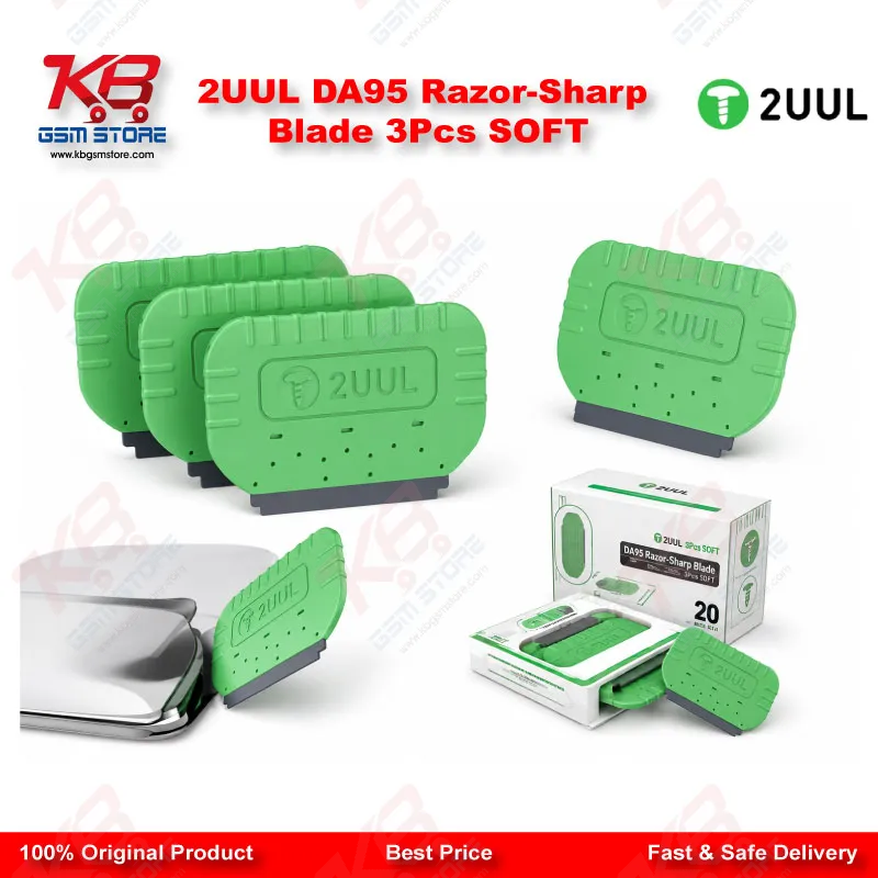 2UUL DA95 Razor-Sharp Blade 3Pcs SOFT