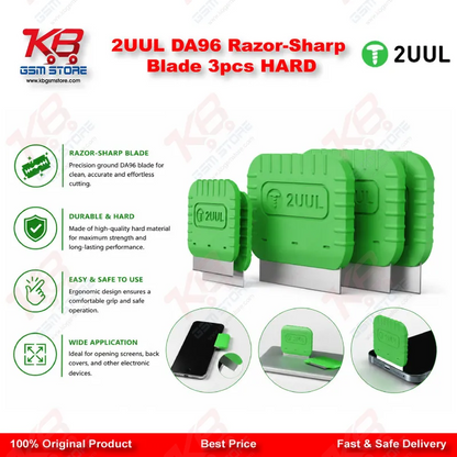 2UUL DA96 Razor-Sharp Blade 3pcs HARD