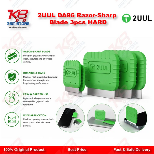 2UUL DA96 Razor-Sharp Blade 3pcs HARD