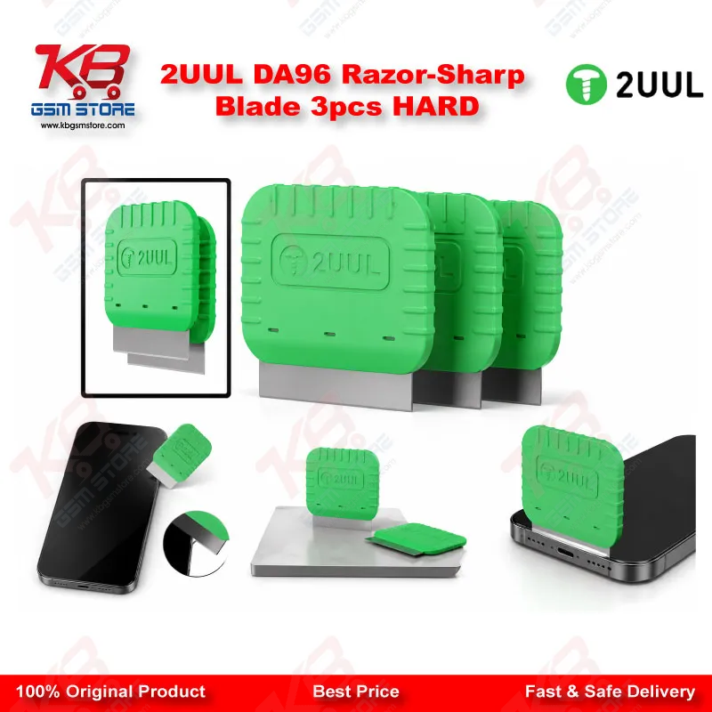 2UUL DA96 Razor-Sharp Blade 3pcs HARD
