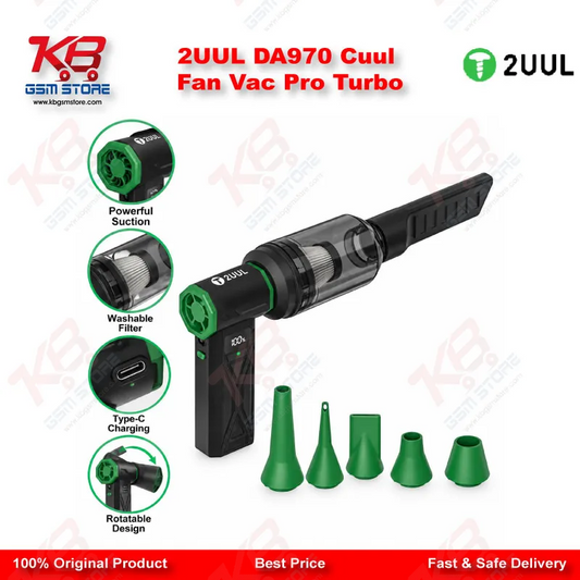2UUL DA970 Cuul Fan Vac Pro Turbo