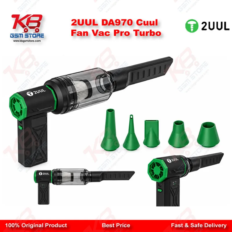 2UUL DA970 Cuul Fan Vac Pro Turbo