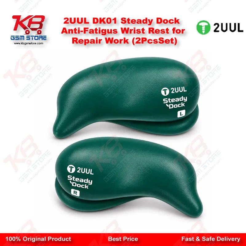 2UUL DK01 Steady Dock Anti-Fatigus Wrist Rest for Repair Work (2PcsSet)
