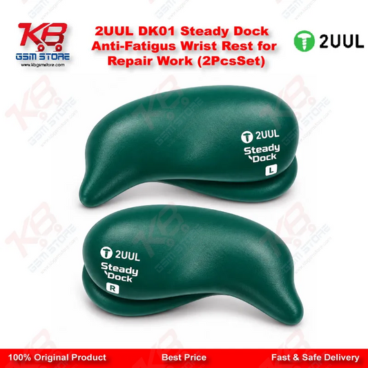 2UUL DK01 Steady Dock Anti-Fatigus Wrist Rest for Repair Work (2PcsSet)