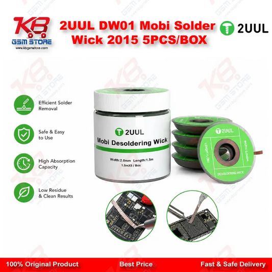 2UUL DW01 Mobi Solder Wick 2015 5PCS/BOX