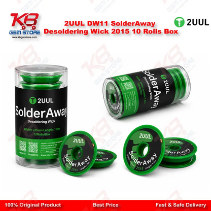 2UUL DW11 SolderAway Desoldering Wick 2015 10Rolls/Box