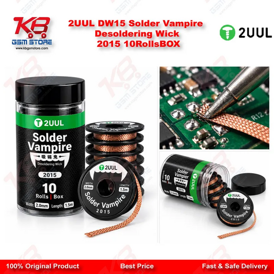 2UUL DW15 Solder Vampire Desoldering Wick 2015 10Rolls/BOX