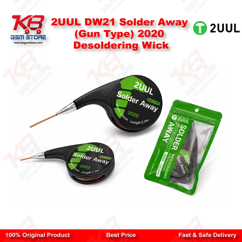 2UUL DW21 Solder Away (Gun Type) 2020 Desoldering Wick