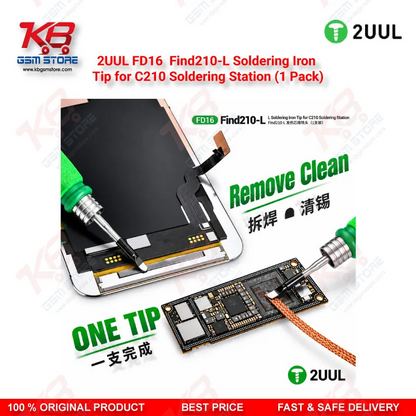 2UUL FD16 Find210-L Soldering Iron Tip for C210 Station