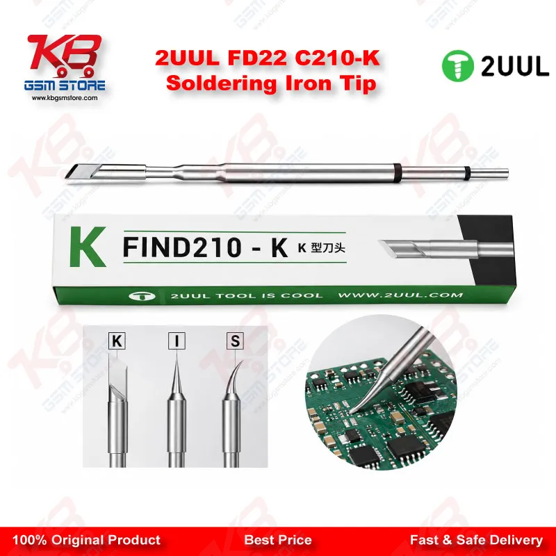 2UUL FD22 C210-K Soldering Iron Tip