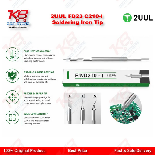 2UUL FD23 C210-I Soldering Iron Tip