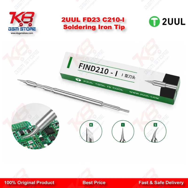 2UUL FD23 C210-I Soldering Iron Tip