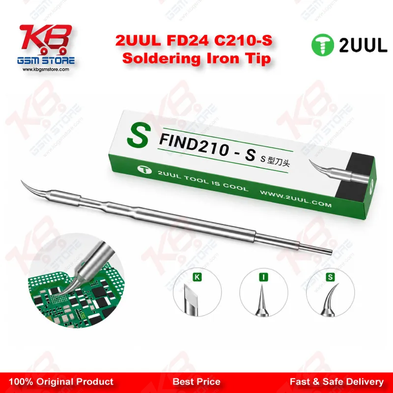 2UUL FD24 C210-S Soldering Iron Tip