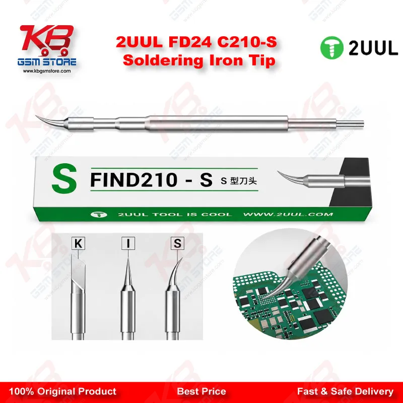 2UUL FD24 C210-S Soldering Iron Tip