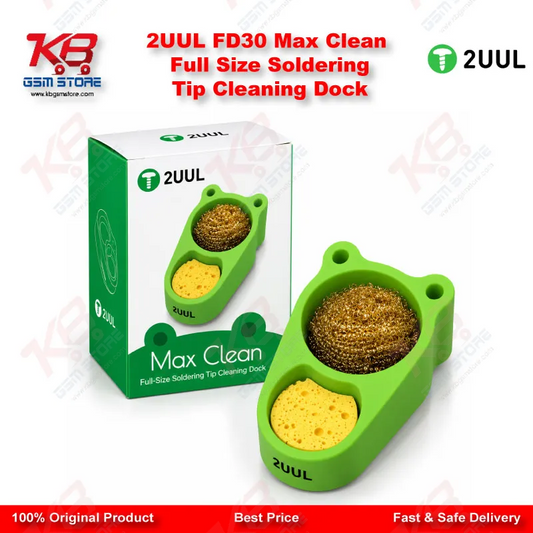 2UUL FD30 Max Clean Full Size Soldering Tip Cleaning Dock