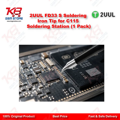 2UUL FD33 S Soldering Iron Tip for C115 Soldering Station (1 Pack)