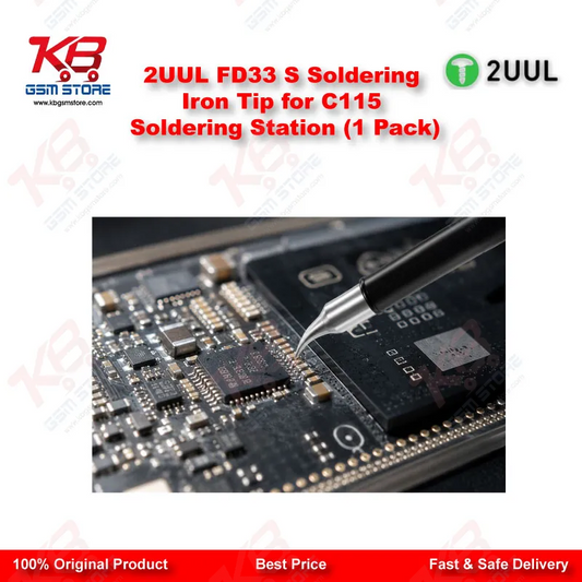 2UUL FD33 S Soldering Iron Tip for C115 Soldering Station (1 Pack)