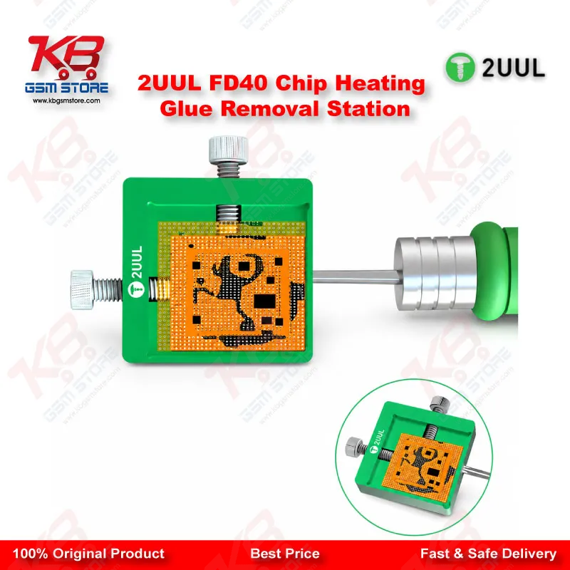2UUL FD40 Chip Heating Glue Removal Station – Mobile Repair Preheater