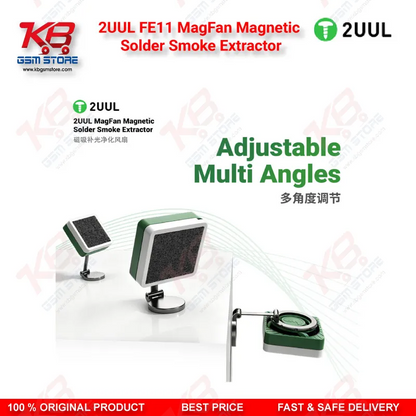 2UUL FE11 MagFan Magnetic Solder Smoke Extractor Pakistan