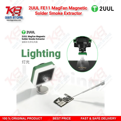 2UUL FE11 MagFan Magnetic Solder Smoke Extractor Pakistan