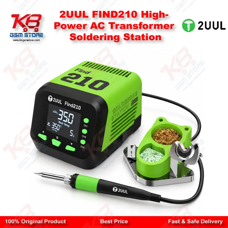2UUL FIND210 High-Power AC Transformer Soldering Station