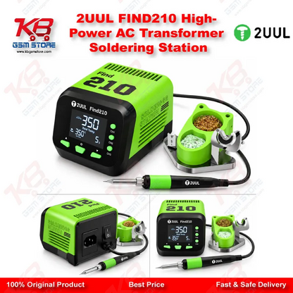 2UUL FIND210 High-Power AC Transformer Soldering Station