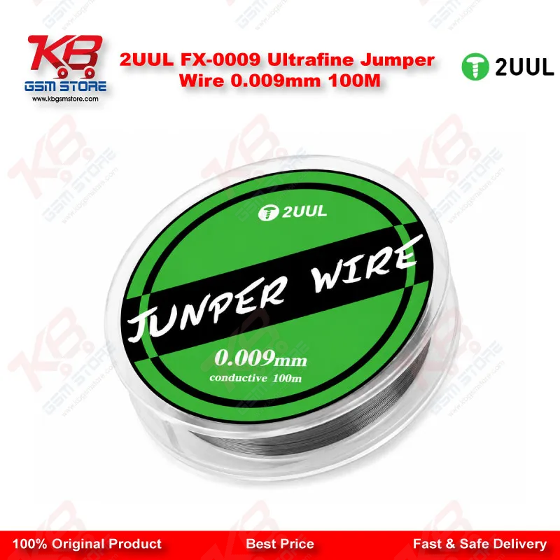 2UUL FX-0009 Ultrafine Jumper Wire 0.009mm 100M