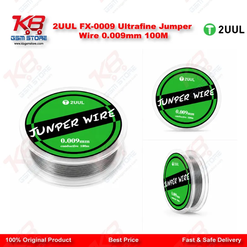 2UUL FX-0009 Ultrafine Jumper Wire 0.009mm 100M