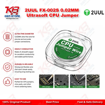2UUL FX-002S 0.02MM Ultrasoft CPU Jumper