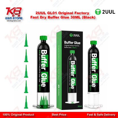 2UUL GL01 Original Factory Fast Dry Buffer Glue 30ML (Black)
