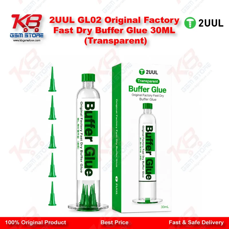 2UUL GL02 Original Factory Fast Dry Buffer Glue 30ML (Transparent)