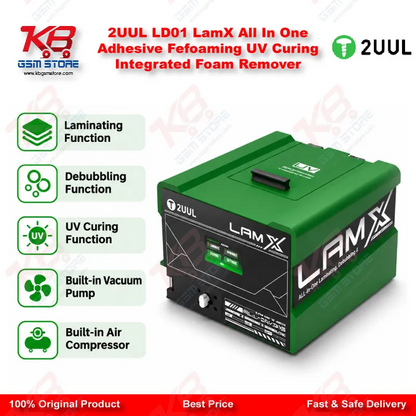 2UUL LD01 LamX Screen Laminating Defoaming UV Curing Machine