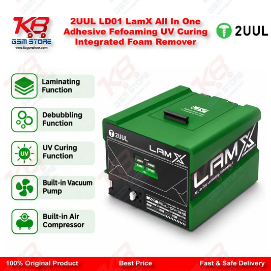 2UUL LD01 LamX Screen Laminating Defoaming UV Curing Machine