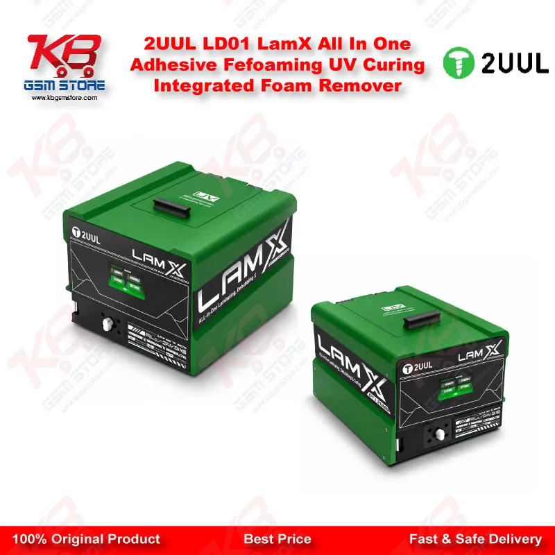 2UUL LD01 LamX Screen Laminating Defoaming UV Curing Machine