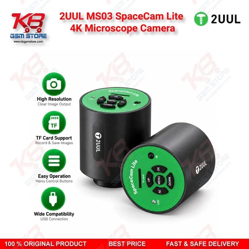 2UUL MS03 SpaceCam Lite 4K Microscope Camera Pakistan
