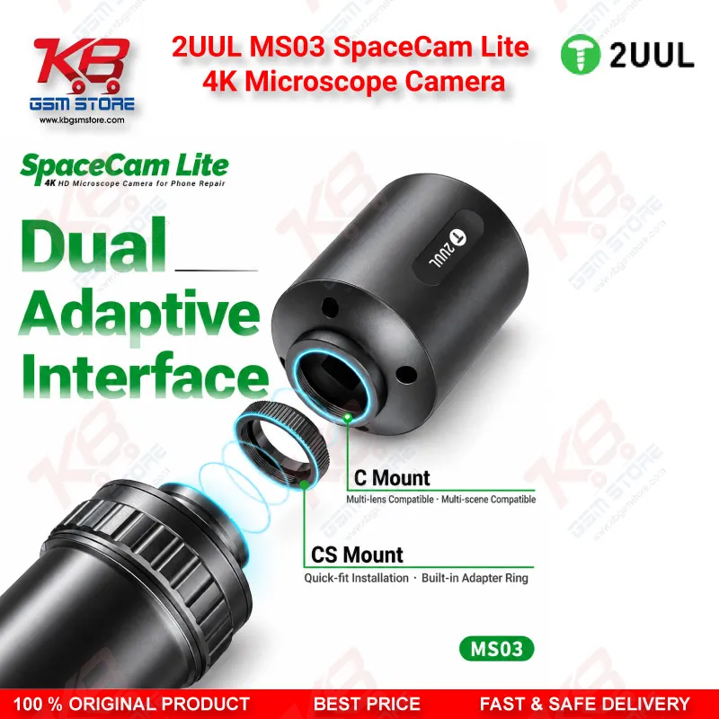 2UUL MS03 SpaceCam Lite 4K Microscope Camera Pakistan