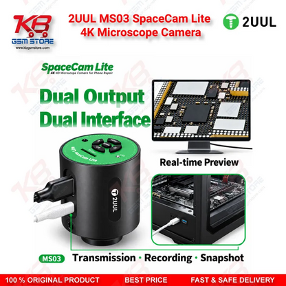 2UUL MS03 SpaceCam Lite 4K Microscope Camera Pakistan