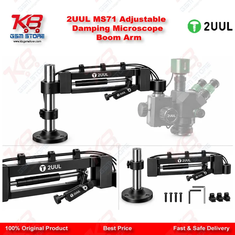 2UUL MS71 Adjustable Damping Microscope Boom Arm