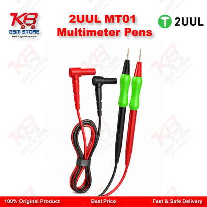 2UUL MT01 Multimeter Pen 1000V Gold-Plated Probe Tip