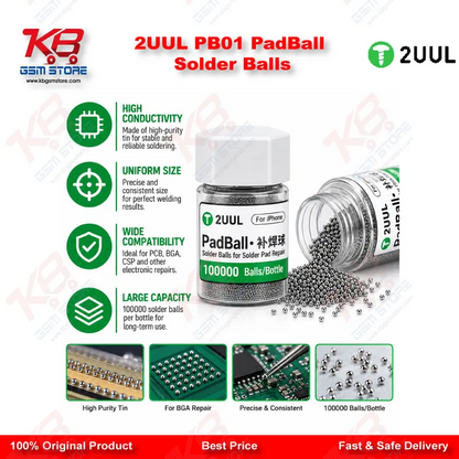 2UUL PB01 PadBall Solder Balls