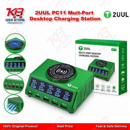 2UUL PC11 Muit-Port Desktop Charging Station