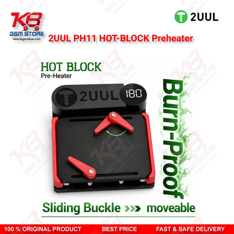 2UUL PH11 Hot-Block PCB Preheater for Motherboard Delamination & Rebonding