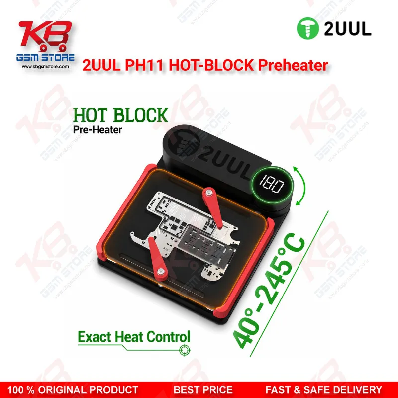 2UUL PH11 Hot-Block PCB Preheater for Motherboard Delamination & Rebonding